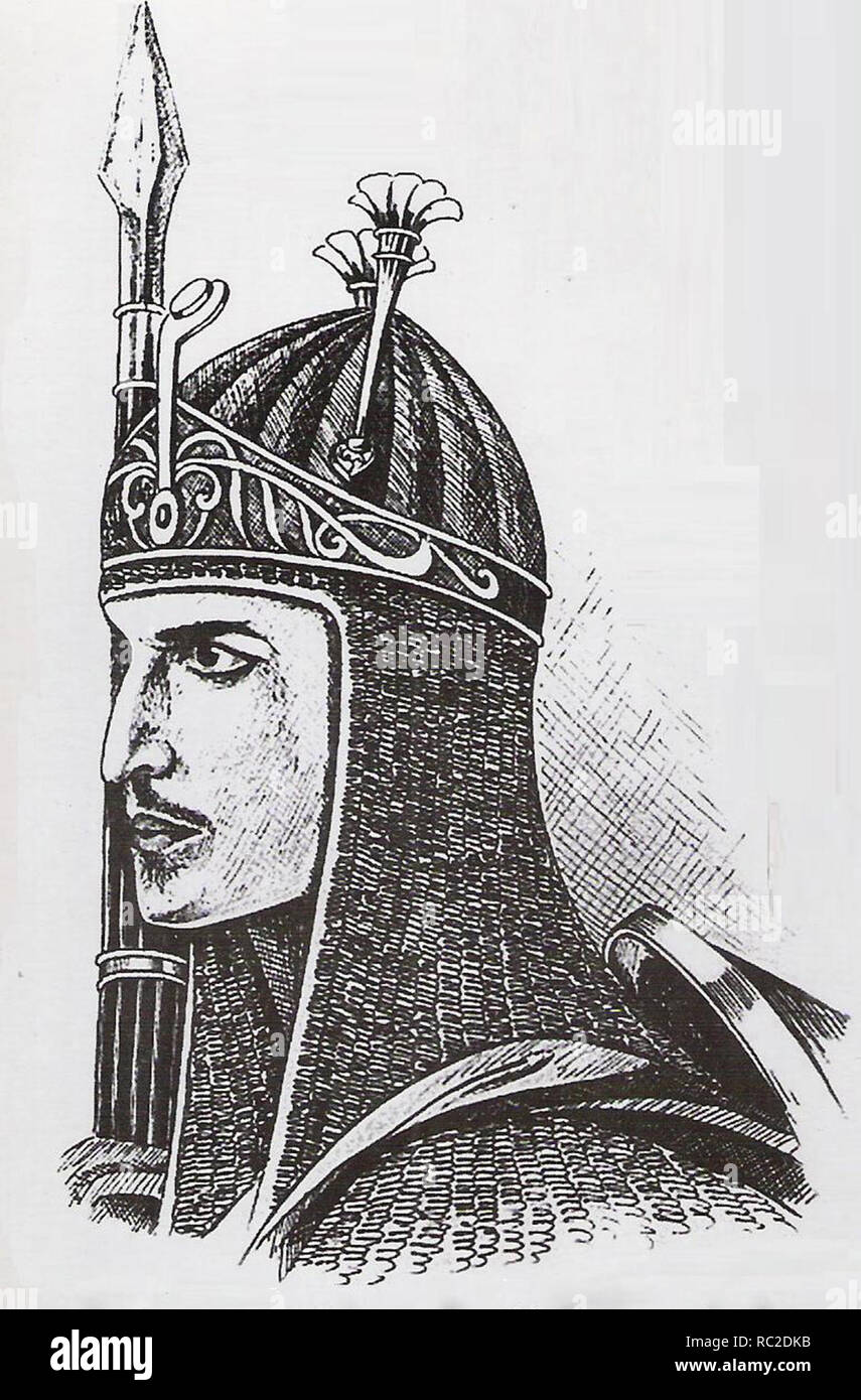 Mahmūd shāh Hotak, Shāh Mahmūd Ghiljī (1697 - 1725), afghanische Herrscher der Dynastie Hotak, kurz, der König in Persien, von 1722 bis zu seinem Tod im Jahr 1725. Stockfoto