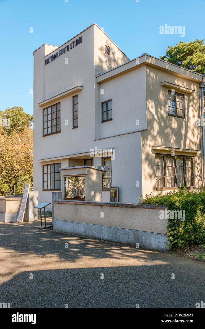 Tokiwadai Photo Studio, Edo Tokyo Open Air Architectural Museum, Japan, erbaut 1937 Stockfoto