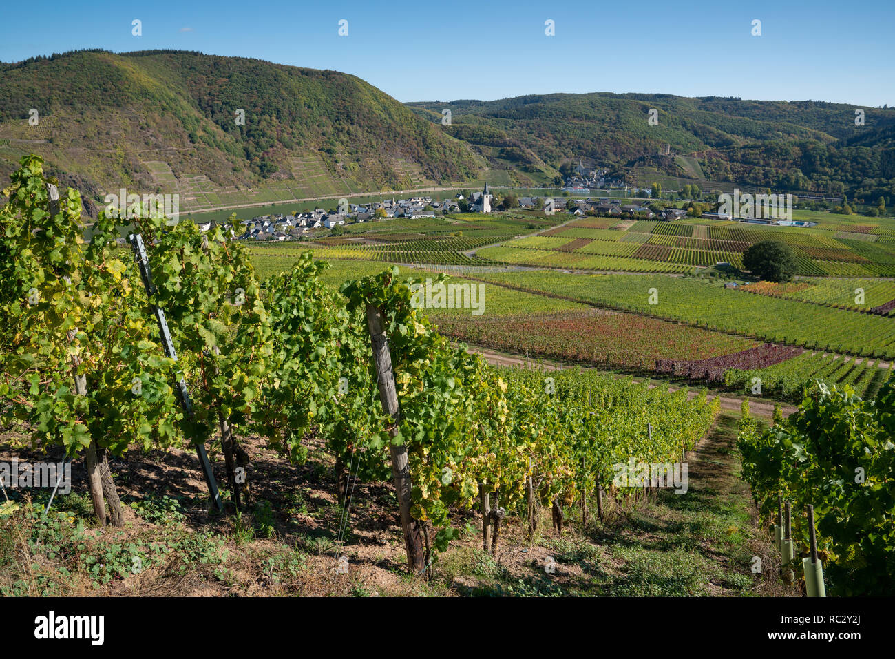 EDIGEReller, Deutschland 4. OKTOBER 2018 Panoramablick auf die