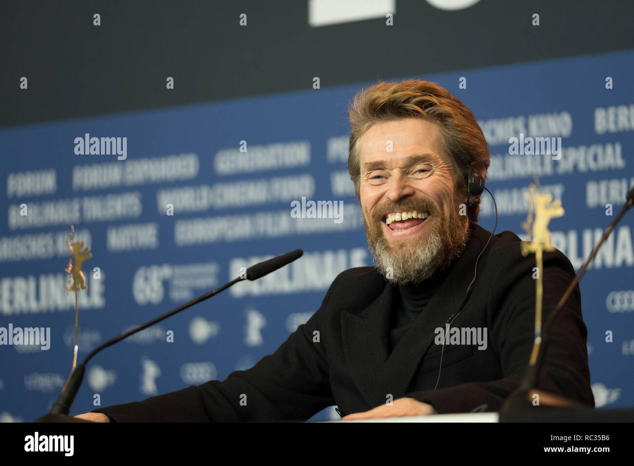 Willem Dafoe - Pressekonferenz, Berlinale 2018, 20. Februar 2018, Berlin Stockfoto