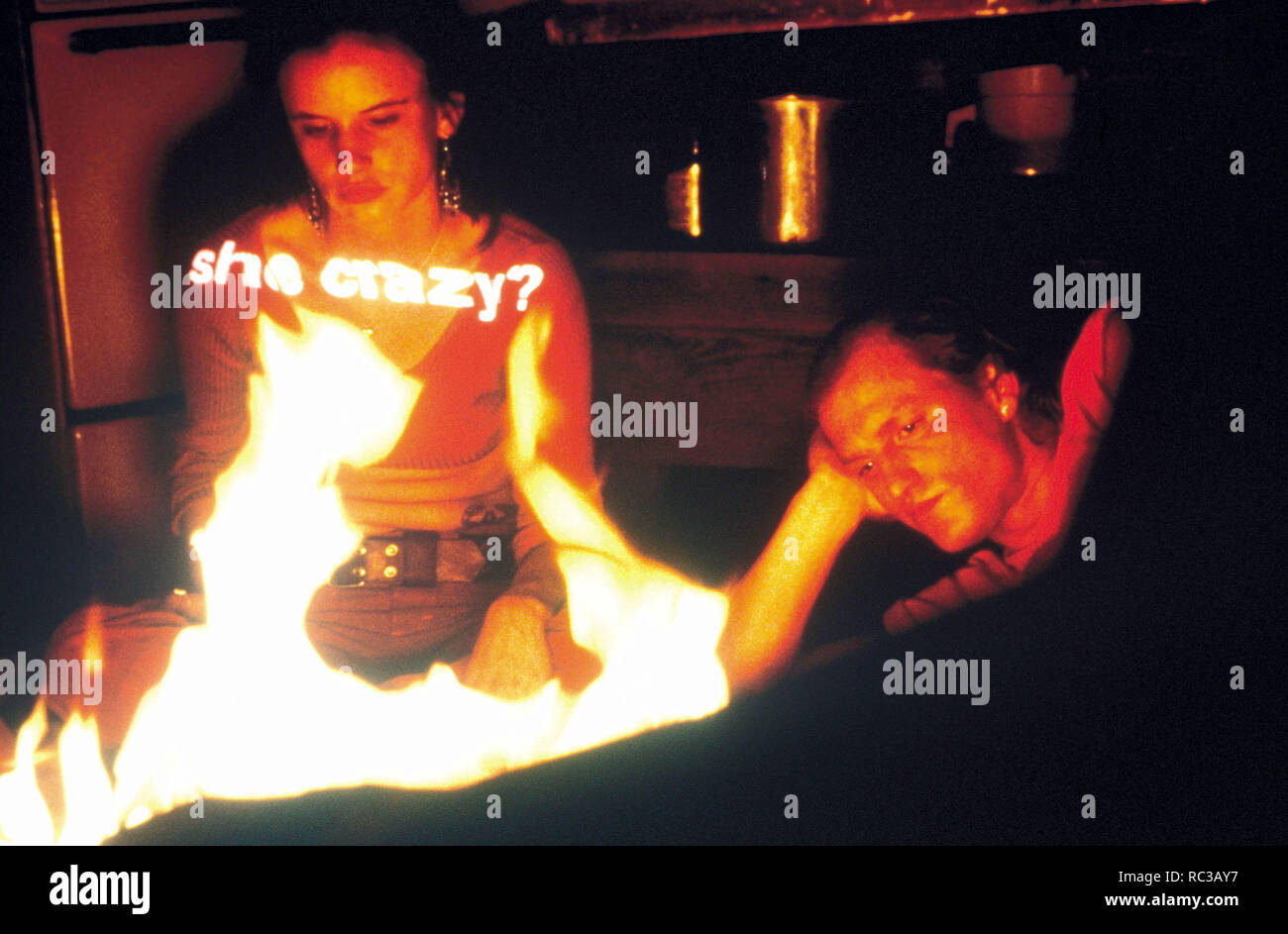 Original Film Titel: Natural Born Killers. Englischer Titel: Natural Born Killers. Jahr: 1994. Regie: Oliver Stone. Stars: Juliette Lewis, Woody Harrelson. Credit: CANAL+/Regency/ALCOR/Album Stockfoto