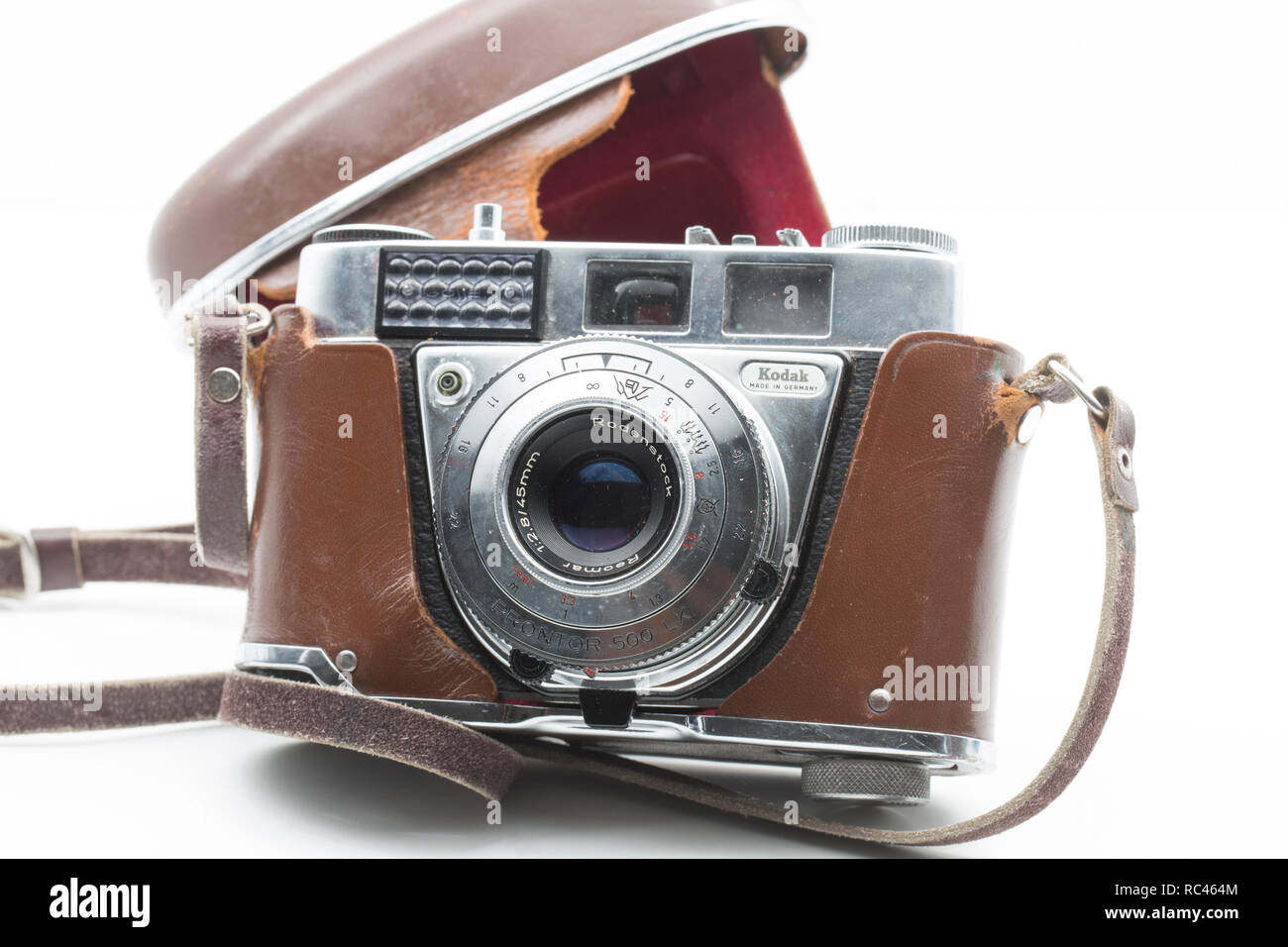 Eine Kodak Prontor 500 LK film Kamera gekauft von einem Antiquitäten Shop in Wiltshire England UK GB Stockfoto