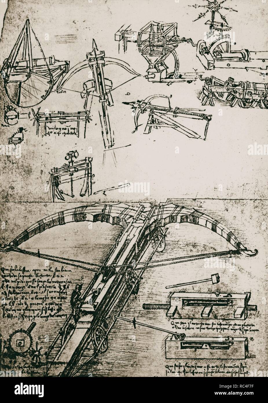Erfindungen von leonardo da vinci Fotos und Bildmaterial in hoher Auflösung Alamy