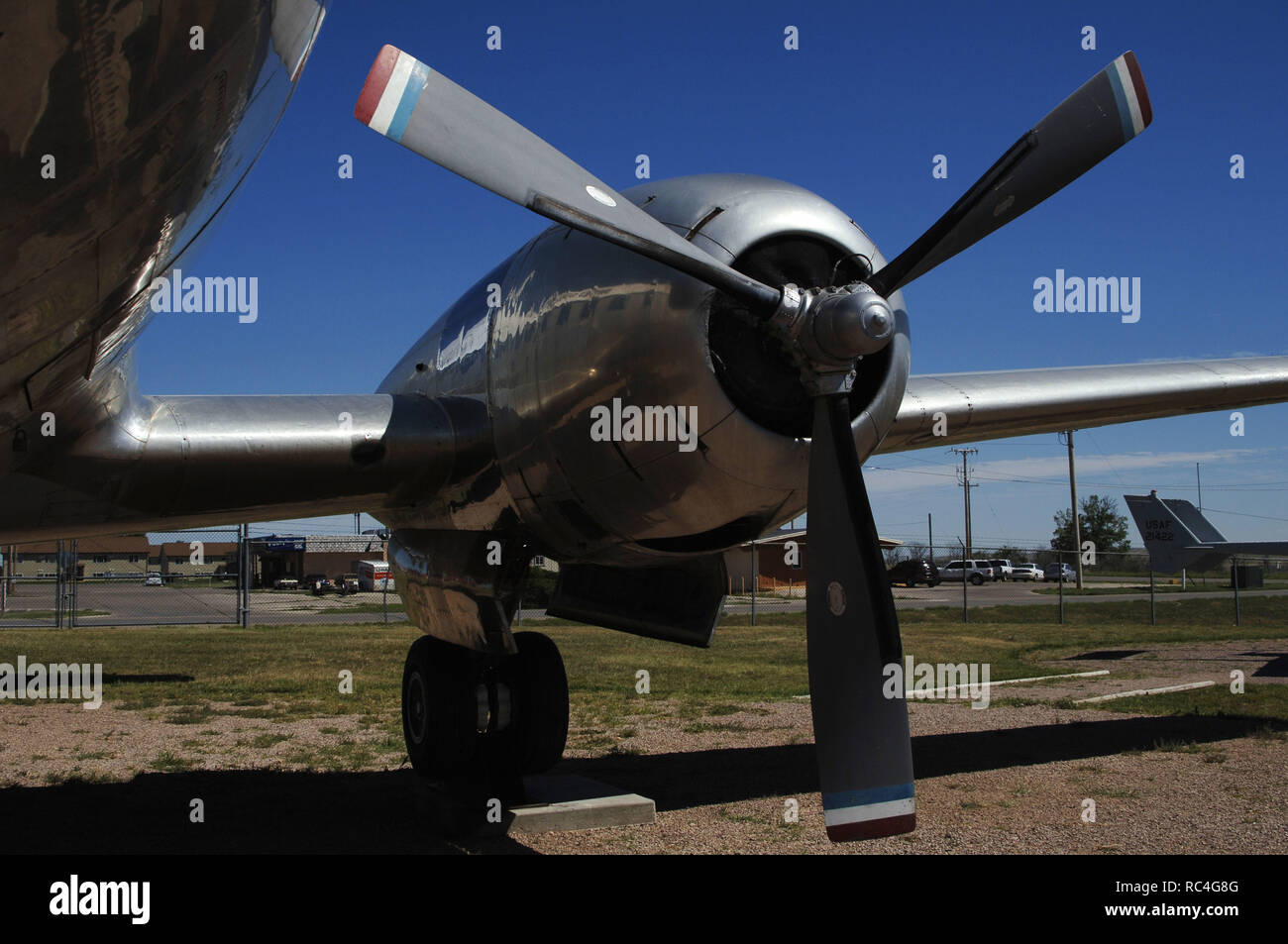 MUSEO DEL AIRE Y EL ESPACIO. Las mejores de un AVION. Box Elder. Estado de Dakota del Sur. Estados Unidos. Stockfoto