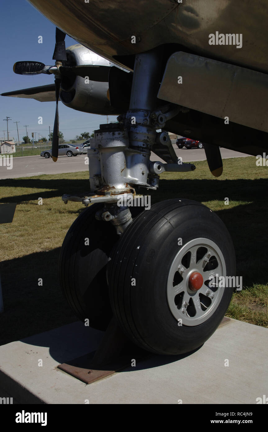 BOEING. Die B-29 UPERFORTRESS'. El Primer prototipo voló El 21 de Septiembre de 1942. Fue utilizado en Corea, finalizando su servicio En 1954. Museo del Aire y el Espacio. Box Elder. Estado de Dakota del Sur. Estados Unidos. Stockfoto