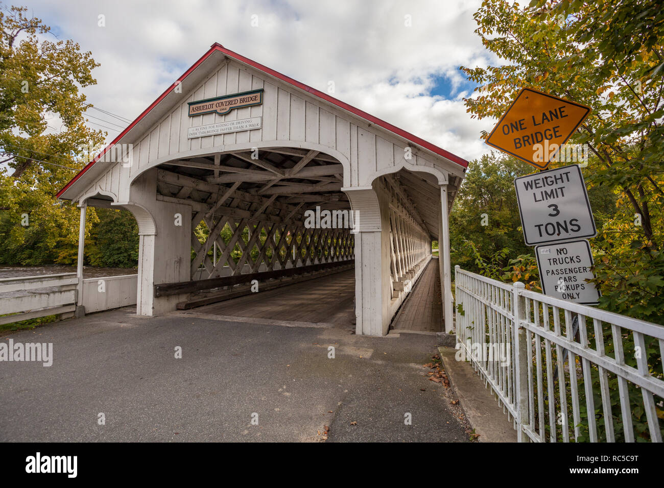 Ashuelot, NH Stockfoto