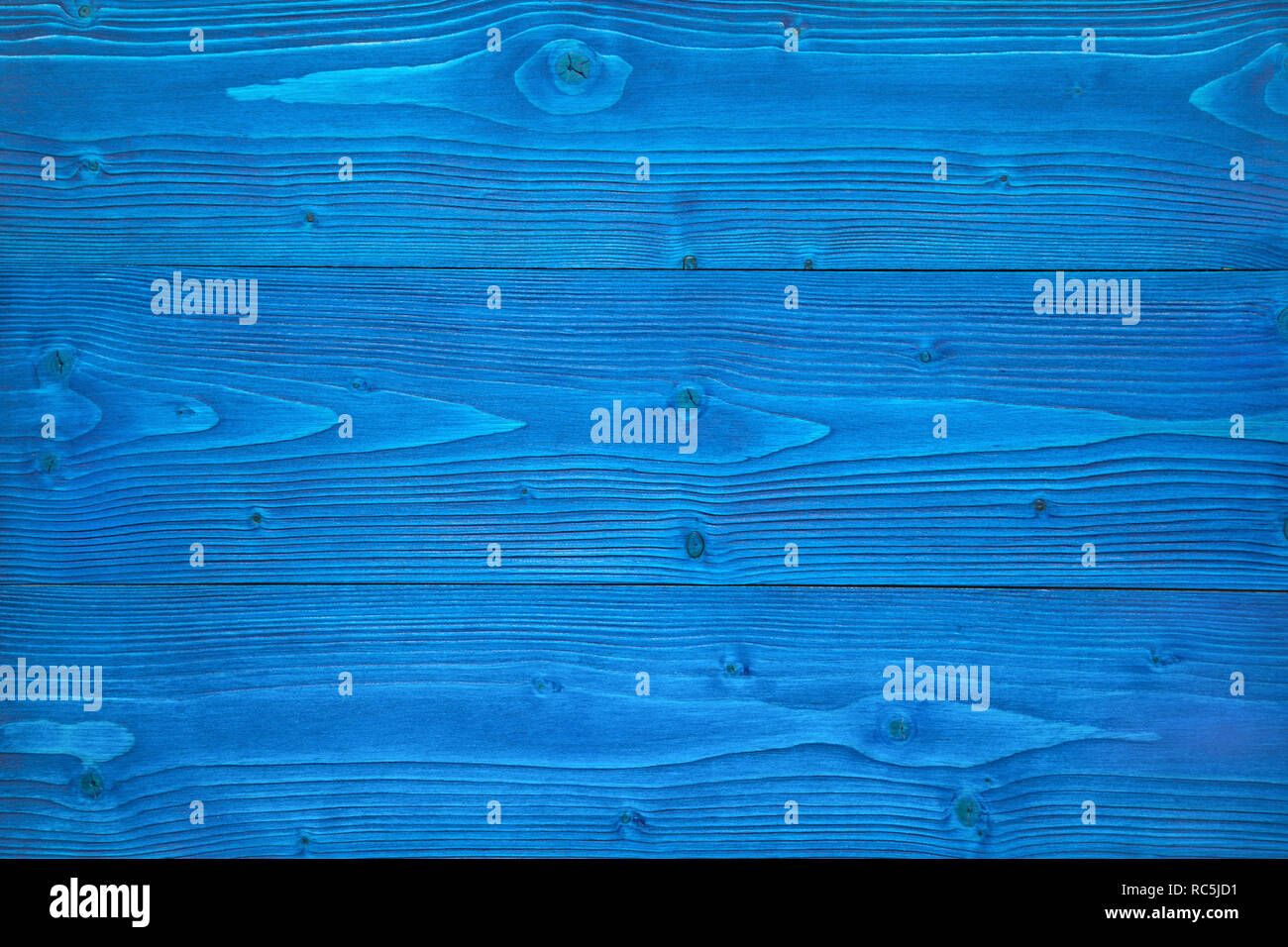Hintergrund der blauen Holz- Textur. Stockfoto