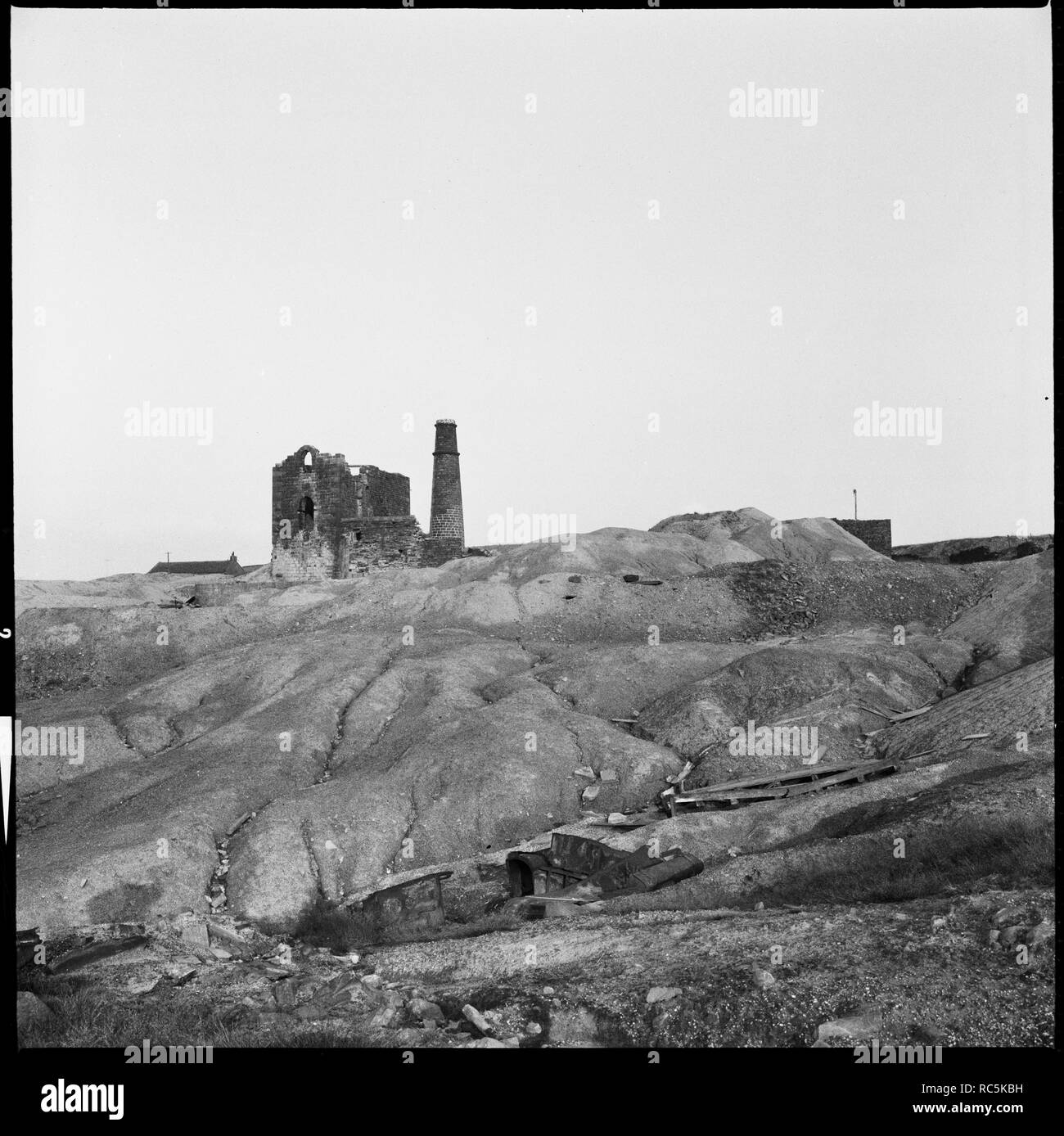 Cononley Mine, Stockshott Lane, Cononley, Feigling, North Yorkshire, 1966-1974. Schöpfer: Eileen Deste. Stockfoto