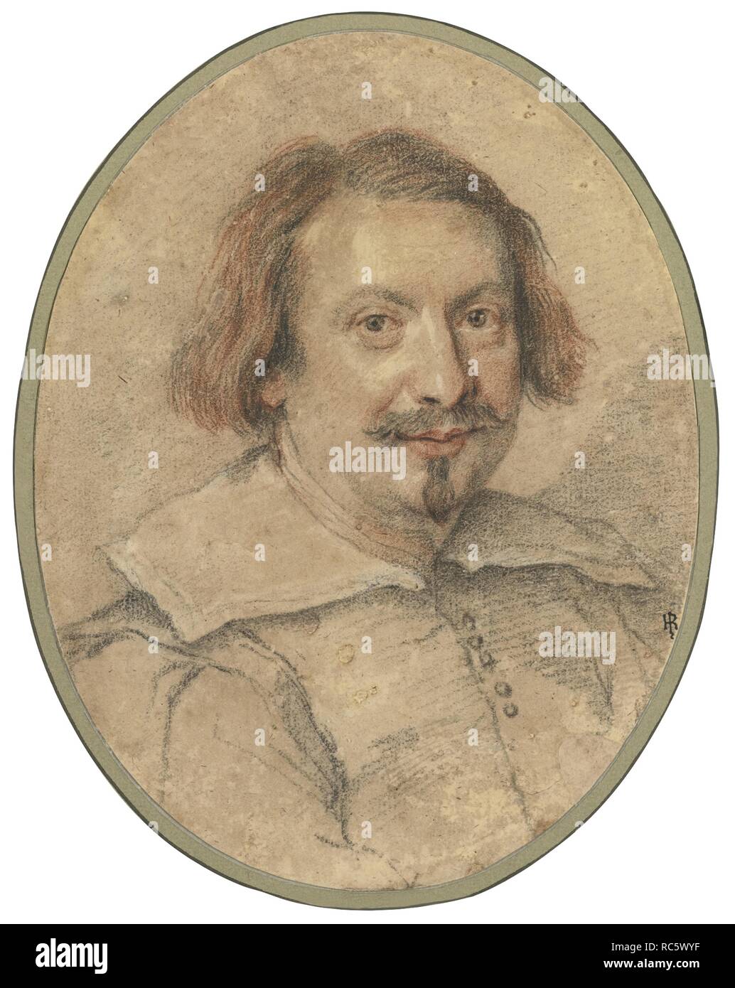 Portrait von Ottaviano Castelli. Museum: private Sammlung. Autor: BERNINI, Gian Lorenzo. Stockfoto