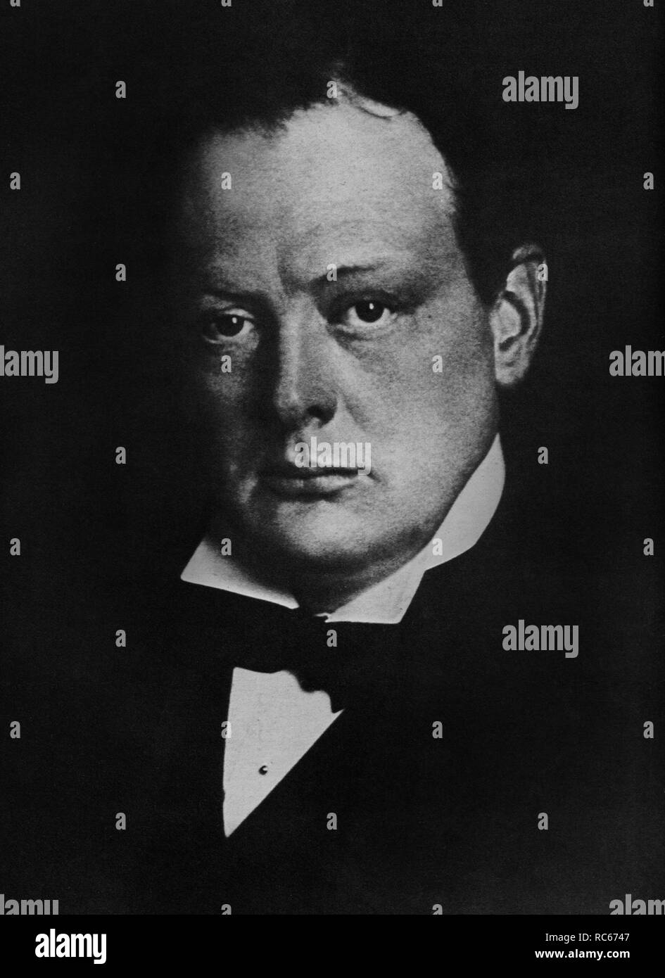 Winston Churchill als Erster Lord der Admiralität, Oktober 1911 Stockfoto