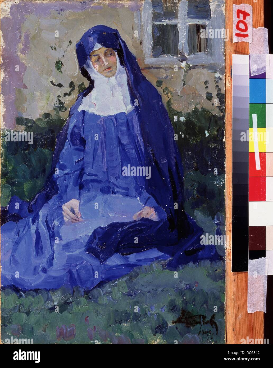 Eine Nonne. Museum State Art Museum der Tschuwaschen Republik