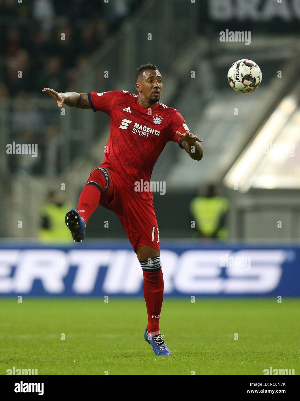 Firo: 13.01.2019, Fußball, 1.Bundesliga, Saison 2018/2019, Telekom-Cup2019, FC Bayern München, Jerome BOATENG, Single Action | Verwendung weltweit Stockfoto