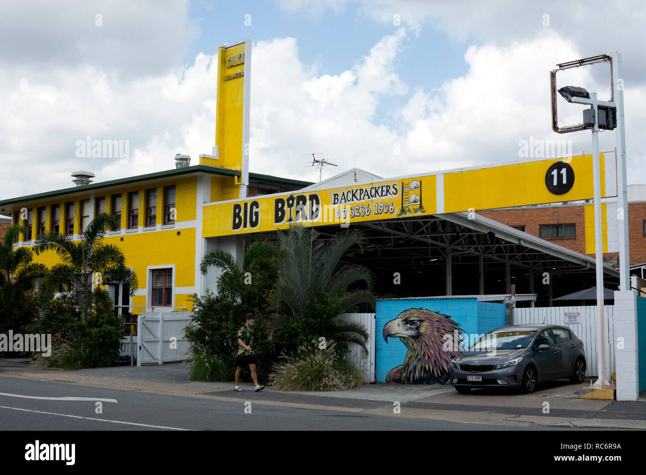 Big Bird Backpackers, Brisbane, Queensland, Australien Stockfoto