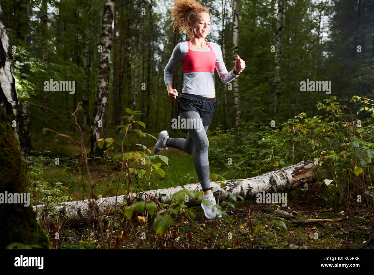 Morgen Aktivität Stockfoto