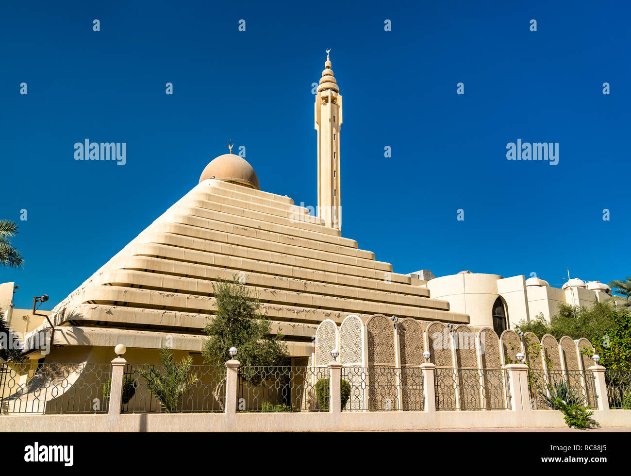 Shaikh Nasser al-Sabah Moschee in Kuwait. Stockfoto