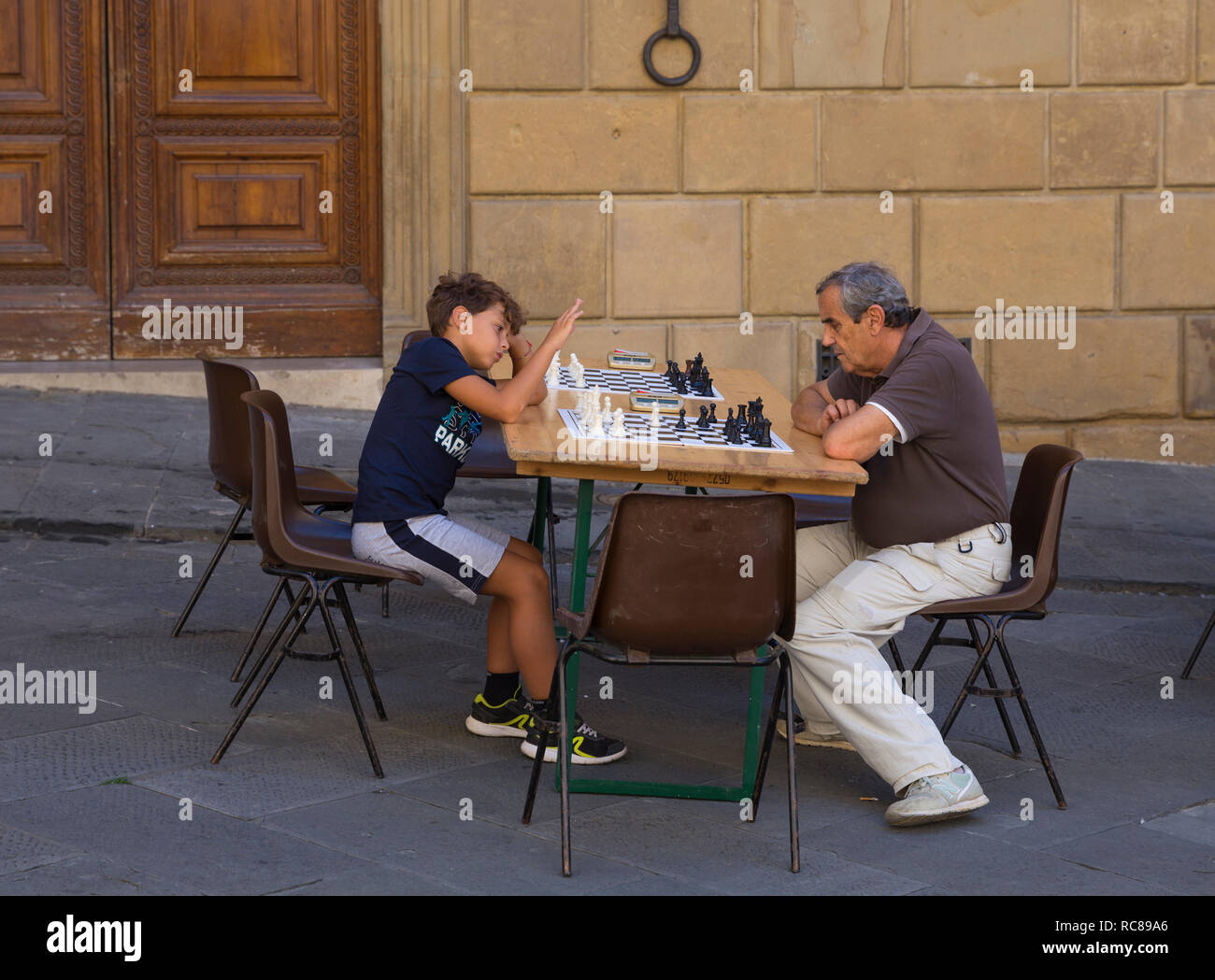 Siena, Toskana, Italien Stockfoto