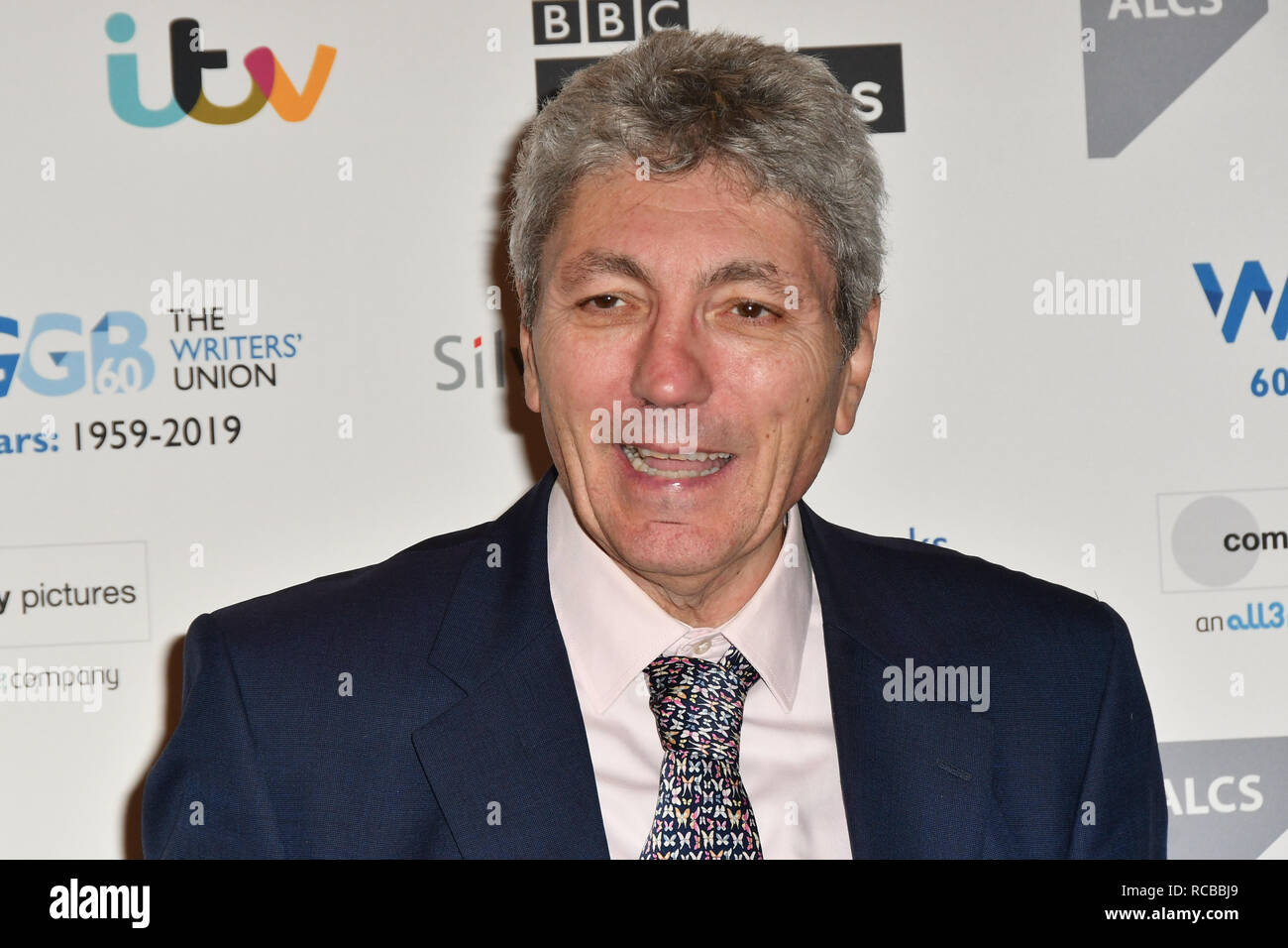 London, Großbritannien. 14 Jan, 2019. Paul Mayhew Archer besucht 2019 Writers' Guild Awards an der königlichen Hochschule der Ärzte am 14. Januar 2019, London, UK Bild Capital/Alamy leben Nachrichten Stockfoto