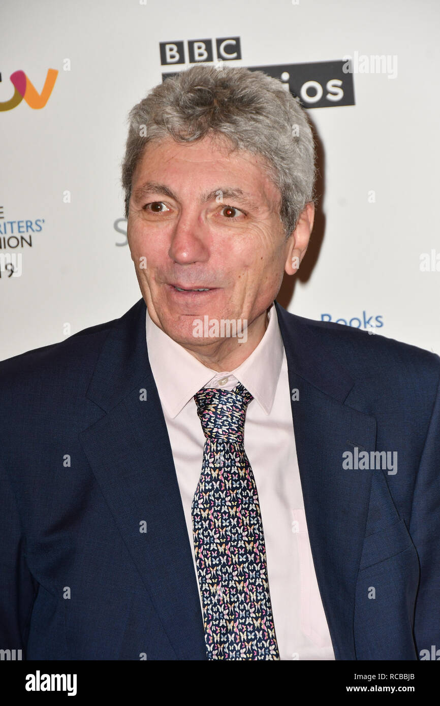 London, Großbritannien. 14 Jan, 2019. Paul Mayhew Archer besucht 2019 Writers' Guild Awards an der königlichen Hochschule der Ärzte am 14. Januar 2019, London, UK Bild Capital/Alamy leben Nachrichten Stockfoto