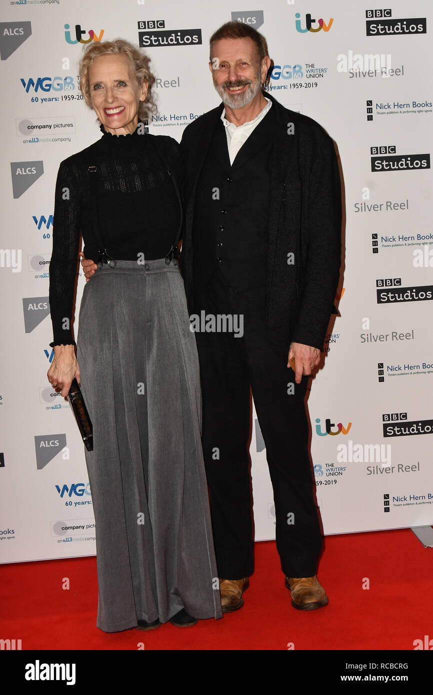 London, Großbritannien. 14 Jan, 2019. Nominees besucht 2019 Writers' Guild Awards an der königlichen Hochschule der Ärzte am 14. Januar 2019, London, UK Bild Capital/Alamy leben Nachrichten Stockfoto