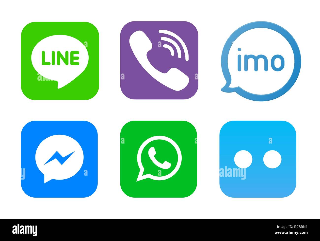 Wie und Chat Sprechblase unterzeichnen. Viber Line Logo, Logo, imo logo Vektor, messenger Logo, Logo, WhatsApp botim logo Vektor. Stock Vektor