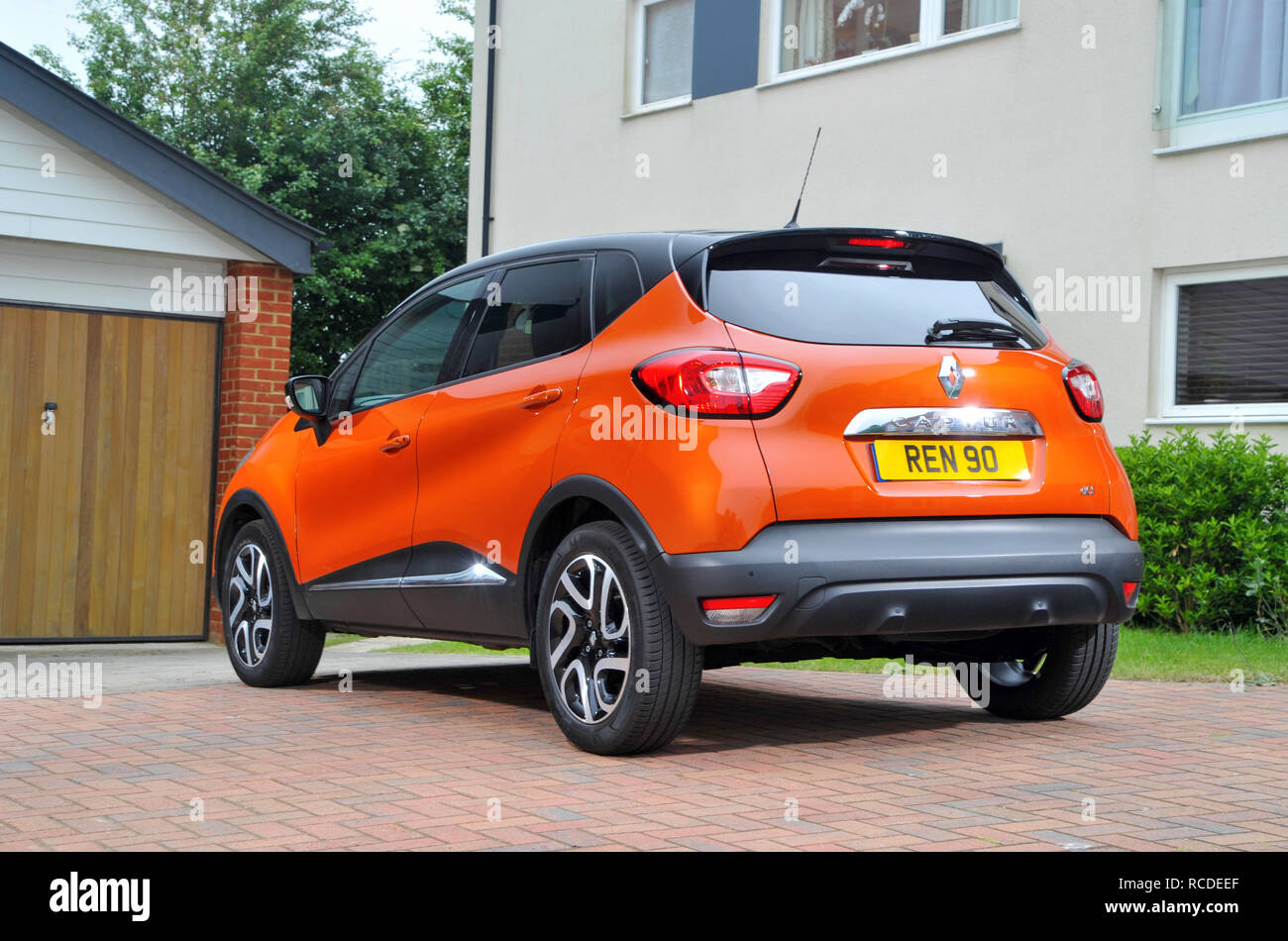 2013 Renault Captur Französische kleine SUV Stockfoto