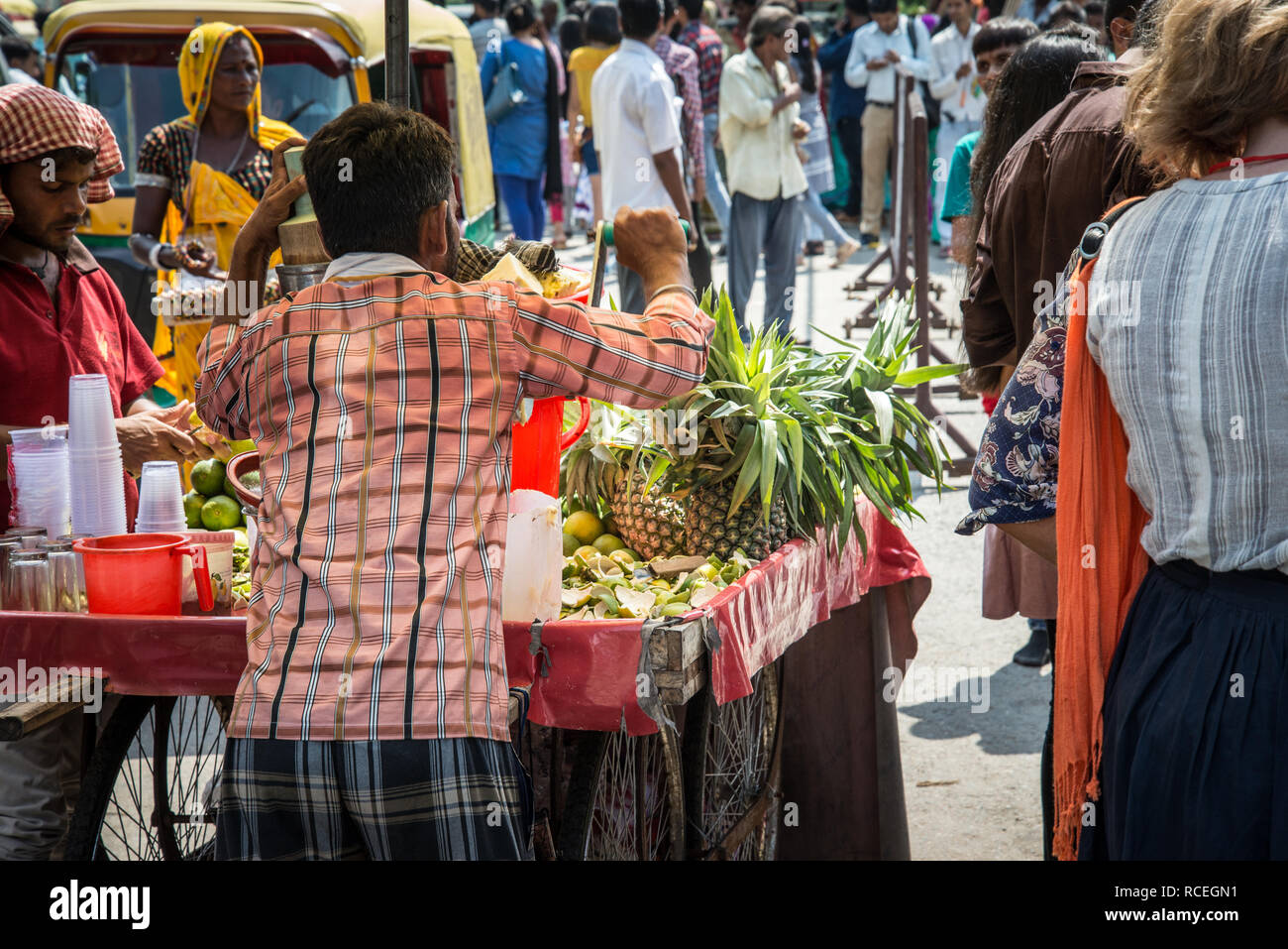 Markt Indien Stockfoto