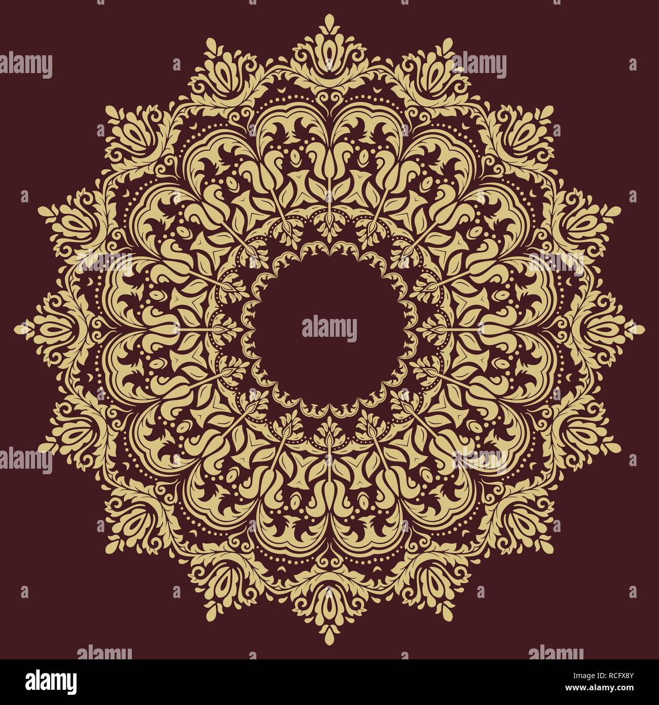 Elegante Vector Ornament im klassischen Stil Stock Vektor