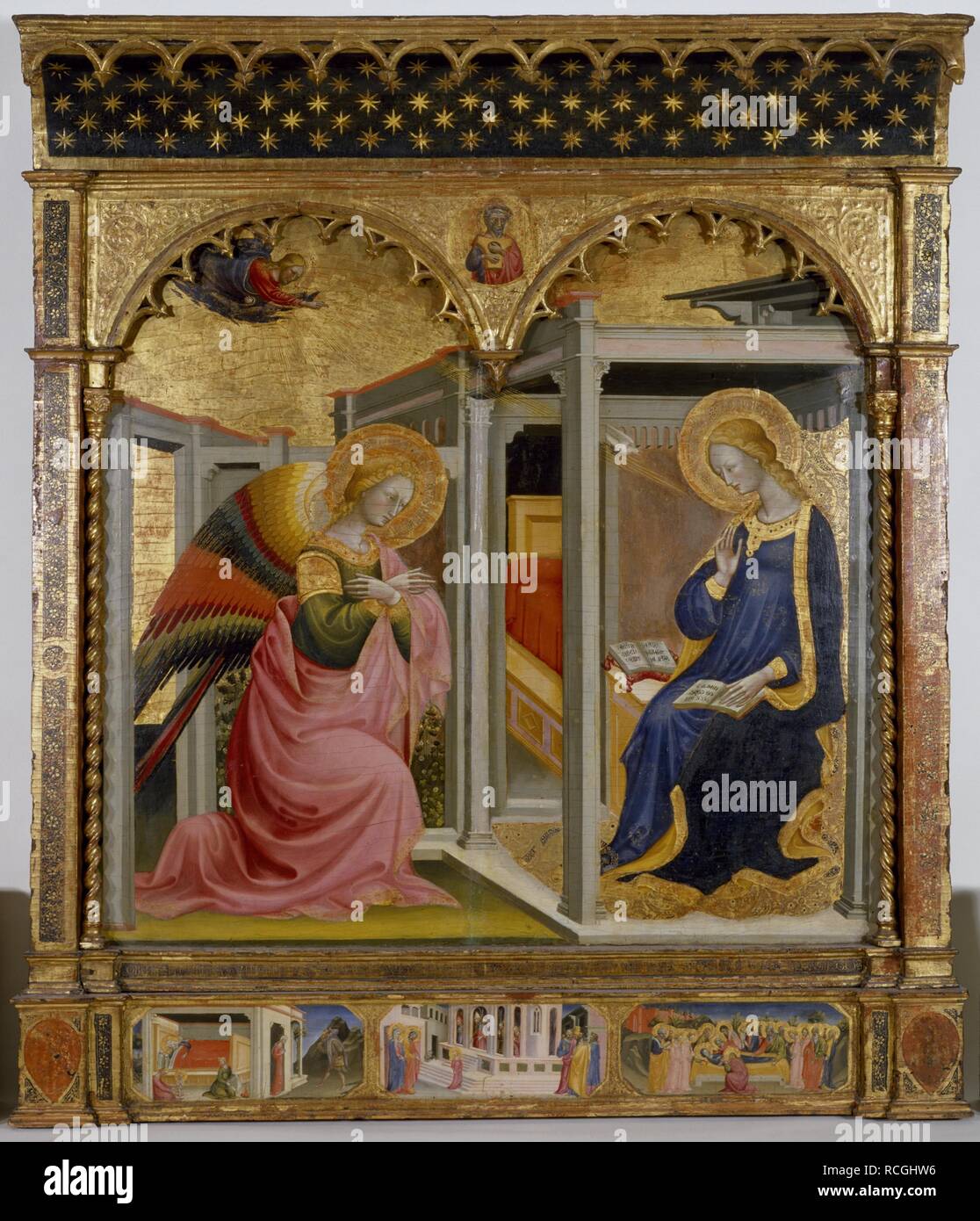 Die Verkündigung. Museum: Walters Art Museum, Baltimore. Autor: Vanni, Stefano d'Antonio di. Stockfoto