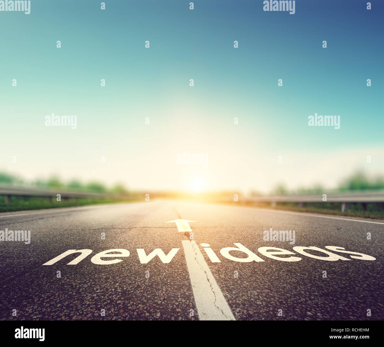 Neue Ideen Konzept Stockfoto