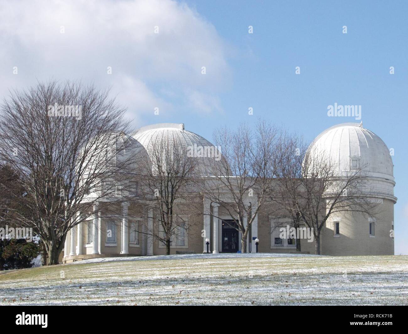 Allegheny Observatory 2015-01-05, 02. Stockfoto