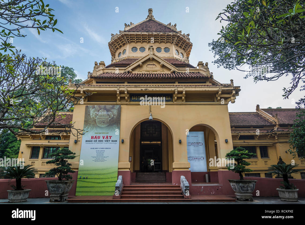 National Museum der vietnamesischen Geschichte, Hanoi, Vietnam Stockfoto