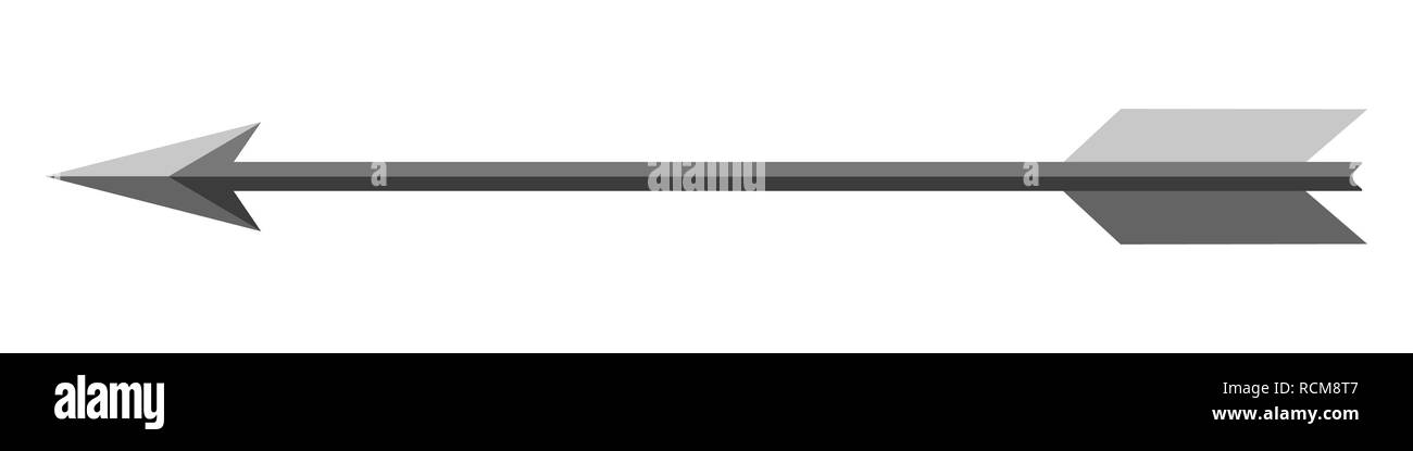 Pfeil Feder Schwarzweiss Stockfotos Und Bilder Alamy