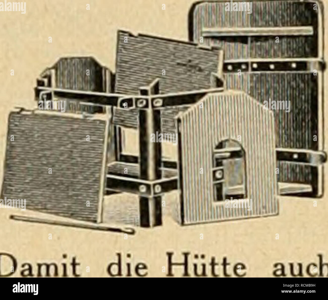 . Gartenwelt sterben. Gartenarbeit. Gewiß. Praktische Hundehütte. Städte und Gemeinden, und Hundeliebhaber wissen mit Recht den hohen Wert einer wohlgeordneten, allen hygienischen Ansprüchen Rechnung tragenden Wohnstätte ihrer Lieblinge zu würdigen. Eine Hütte, sterben 23.38.39 in jeder Hin- sicht voll befriedigte, fand ich in der "Diana - Hundehütte "D. R.-G. M.-Dadurch, daß die Hütte stand in allen Teilen leicht zerlegbar ist, kann ich sie in kürzester Zeit reinigen und des-infizieren. Vermeidung ansteckender diesem lästigen, Fernhalten des Ungeziefers sind somit hinreichenden Schutz bietet die Hütte insofer Stockfoto