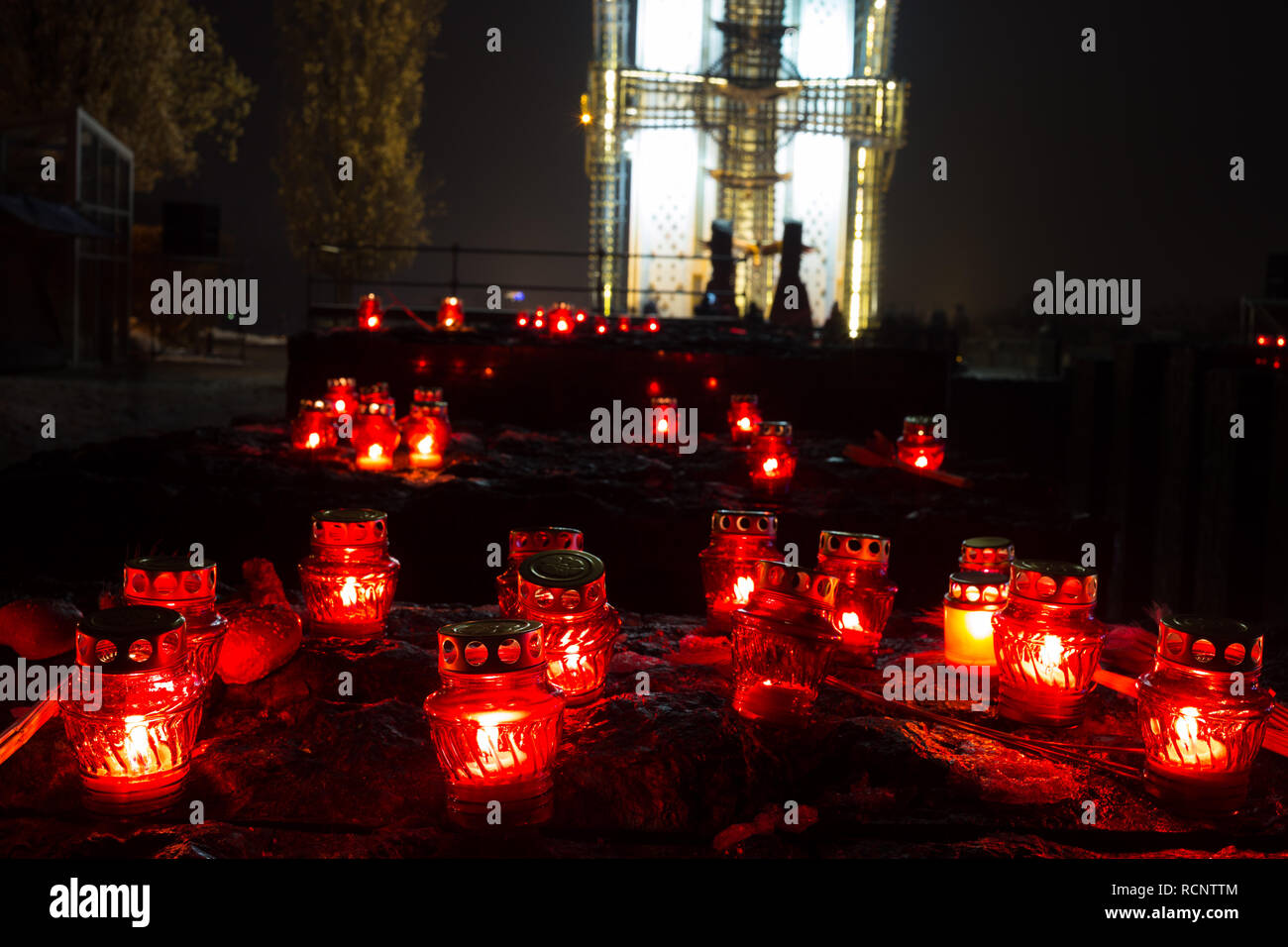 National Museum Holodomor Opfer Memoriall oder Gedenken an Hungersnöte Stockfoto