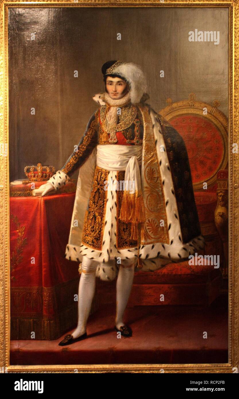 Portrait von Jérôme Napoléon Bonaparte, französischer Prinz, der