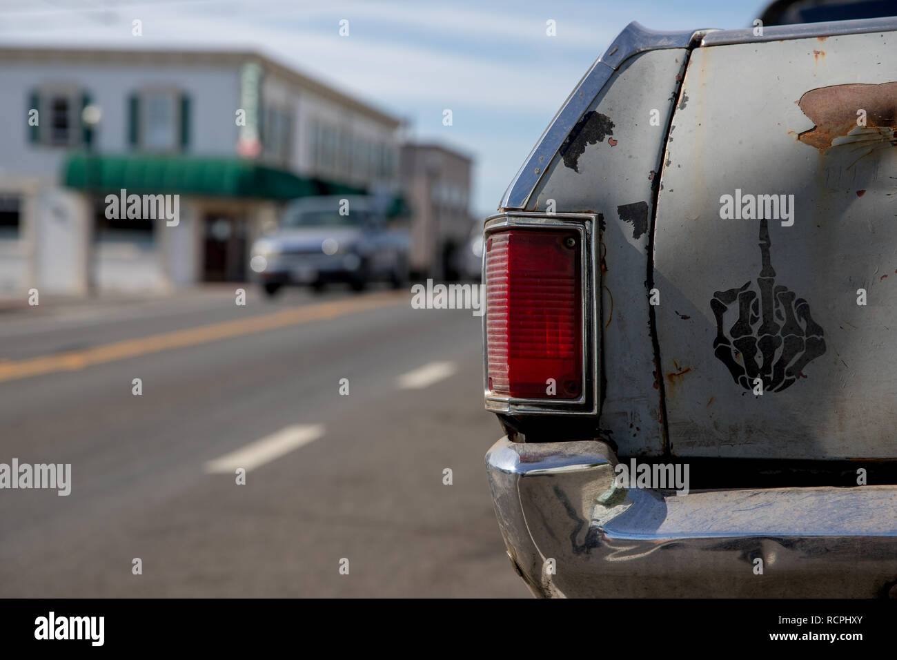 Chevrolet El Camino Heckleuchte Stockfoto