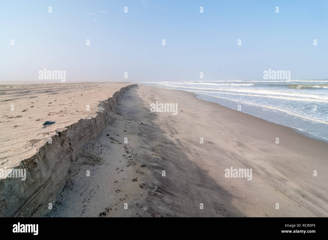 Strand, Sicombe an der Reihe, in der Nähe von Cape Cross Seal rserve und C 34 Straße, Namibia Stockfoto