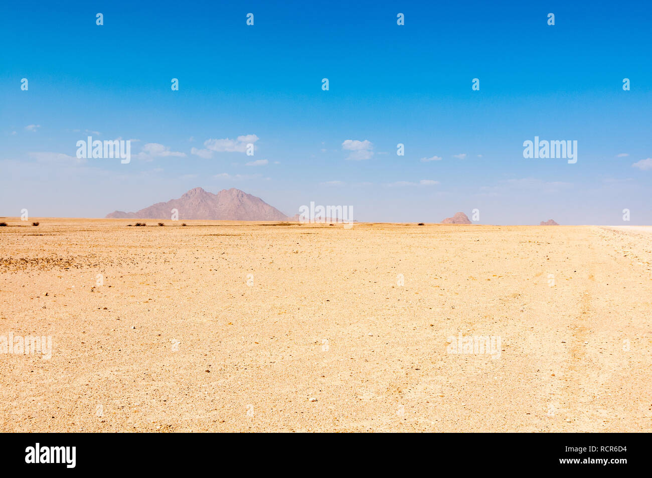 Blick von D 1918 Straße, Berge, Namibia Stockfoto