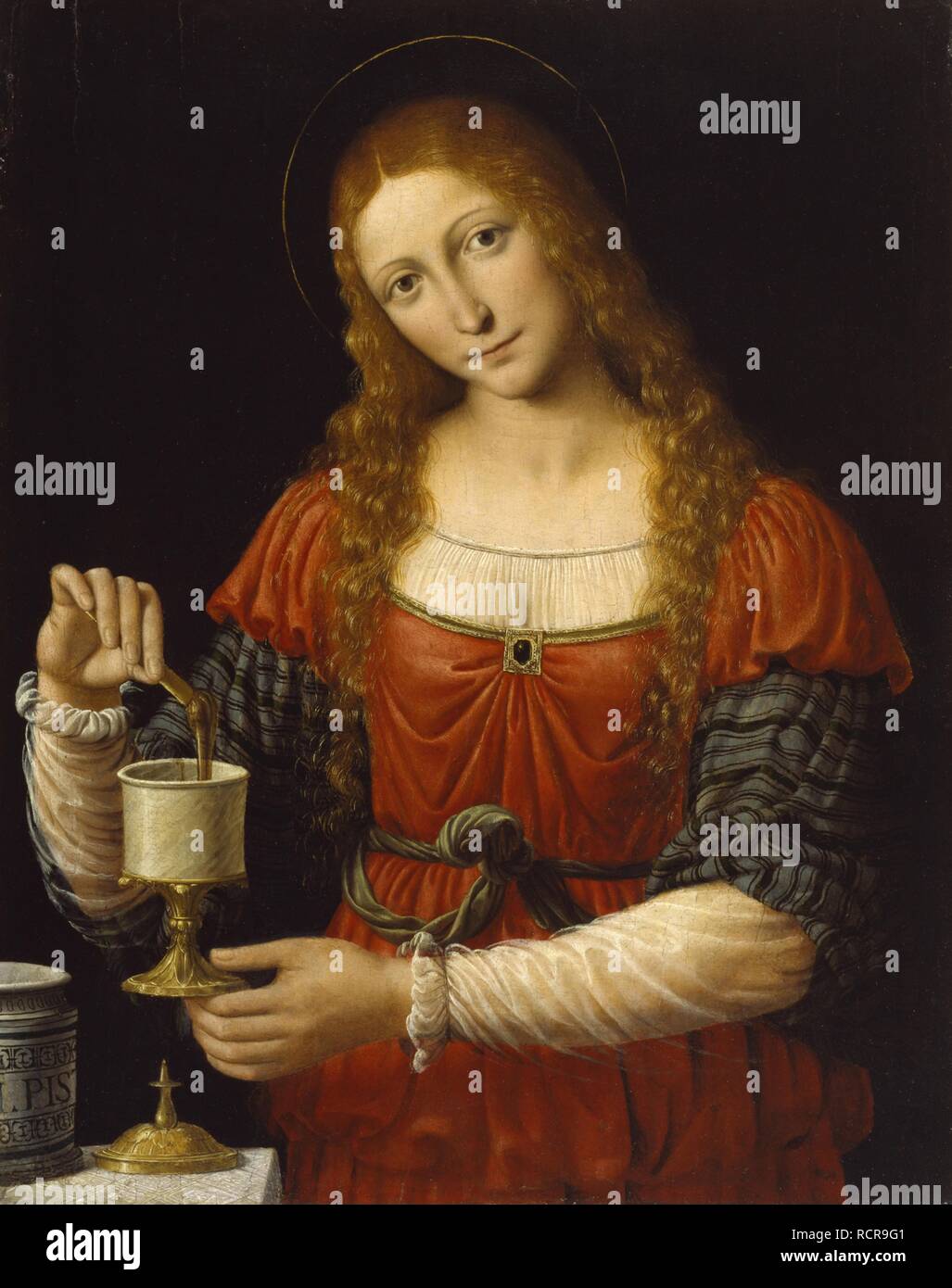 Maria Magdalena. Museum: Walters Art Museum, Baltimore. Autor: Solari (solario), Andrea, (Studio). Stockfoto