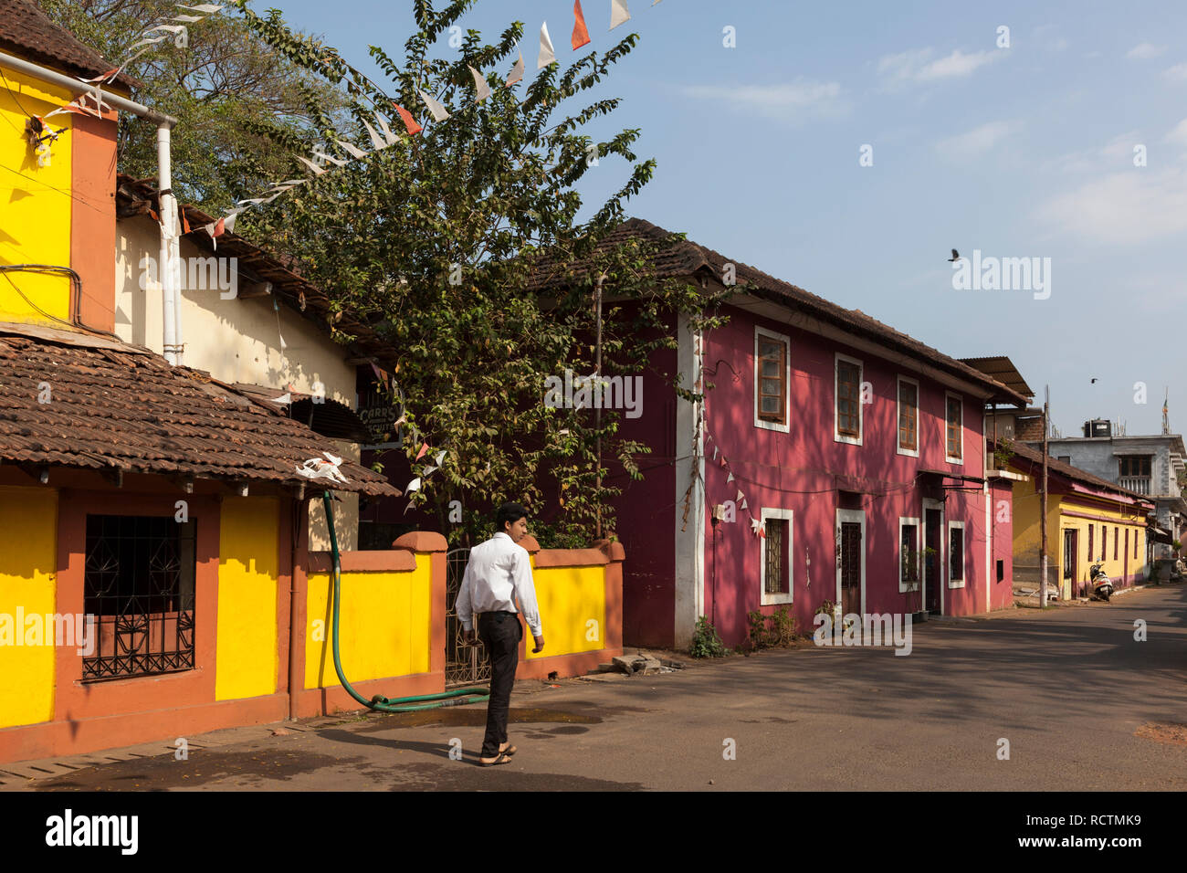 Panjim, Goa, Indien Stockfoto
