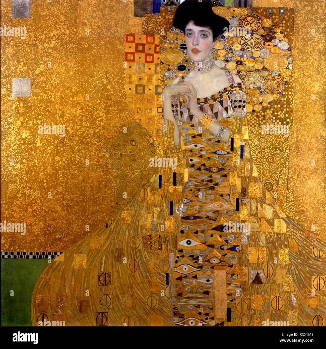 Adele Bloch-Bauer I Museum: Neue Galerie New York. Autor: Klimt, Gustav. Stockfoto