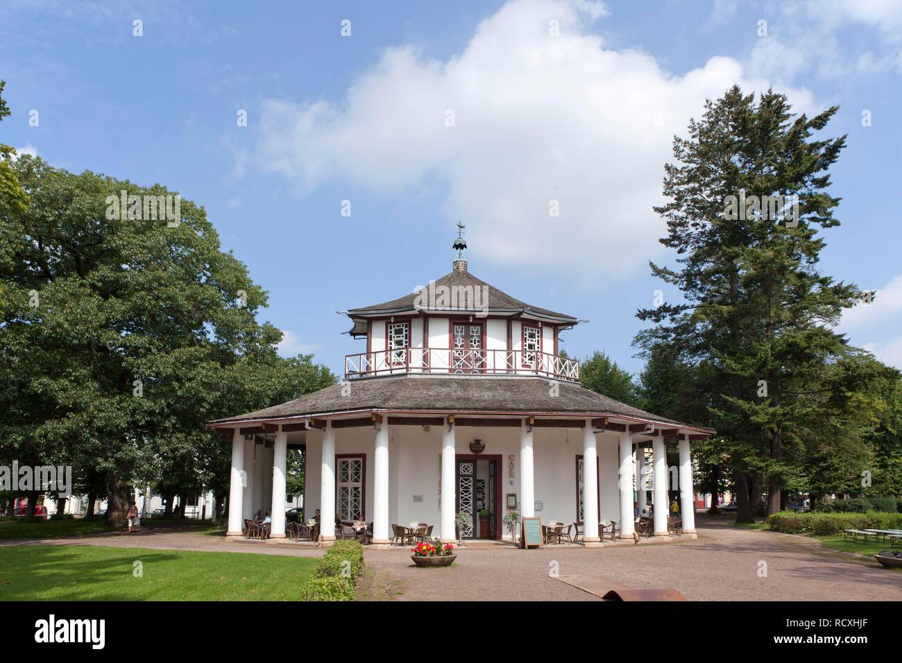 Chinesischer Pavillon, Bad Doberan, Mecklenburg-Vorpommern Stockfoto