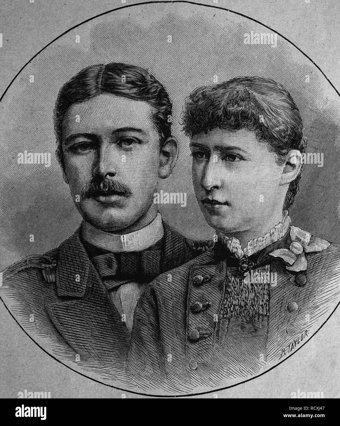 Prinz Heinrich von Preußen, Prinz Albert Wilhelm Heinrich von Preußen, 1862-1929, Grand Admiral der Kaiserlichen Marine Stockfoto