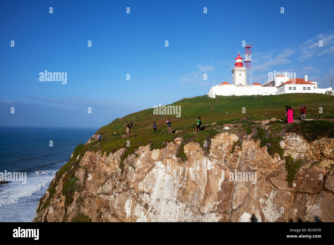 Cabo da Roca, Portugal Stockfoto