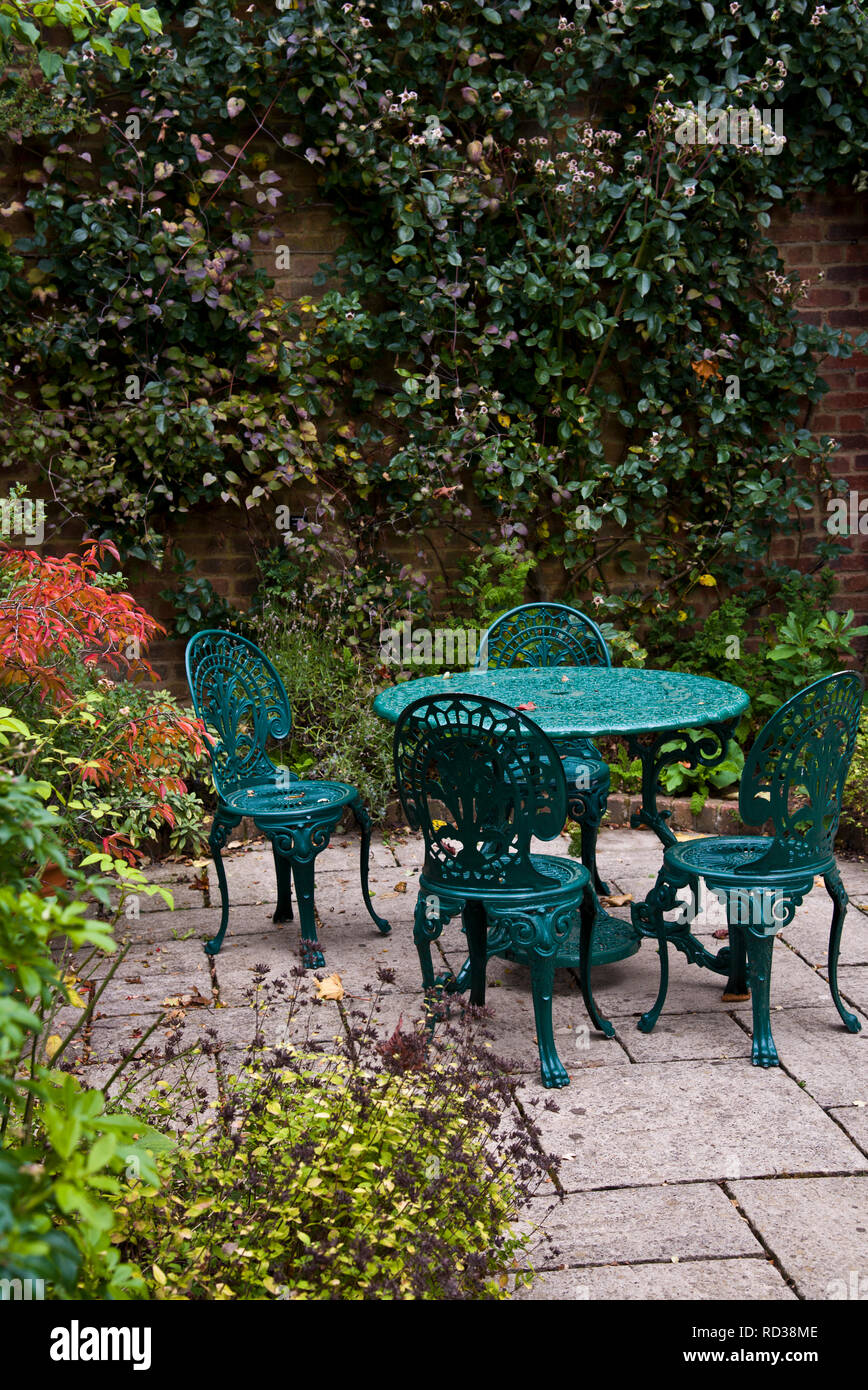 Outdoor Dining rea Stockfoto