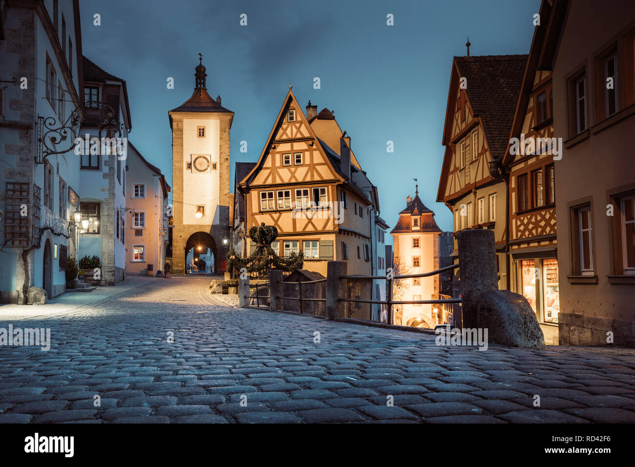Elegantes Mittelalterliche Stadte In Deutschland Fotos