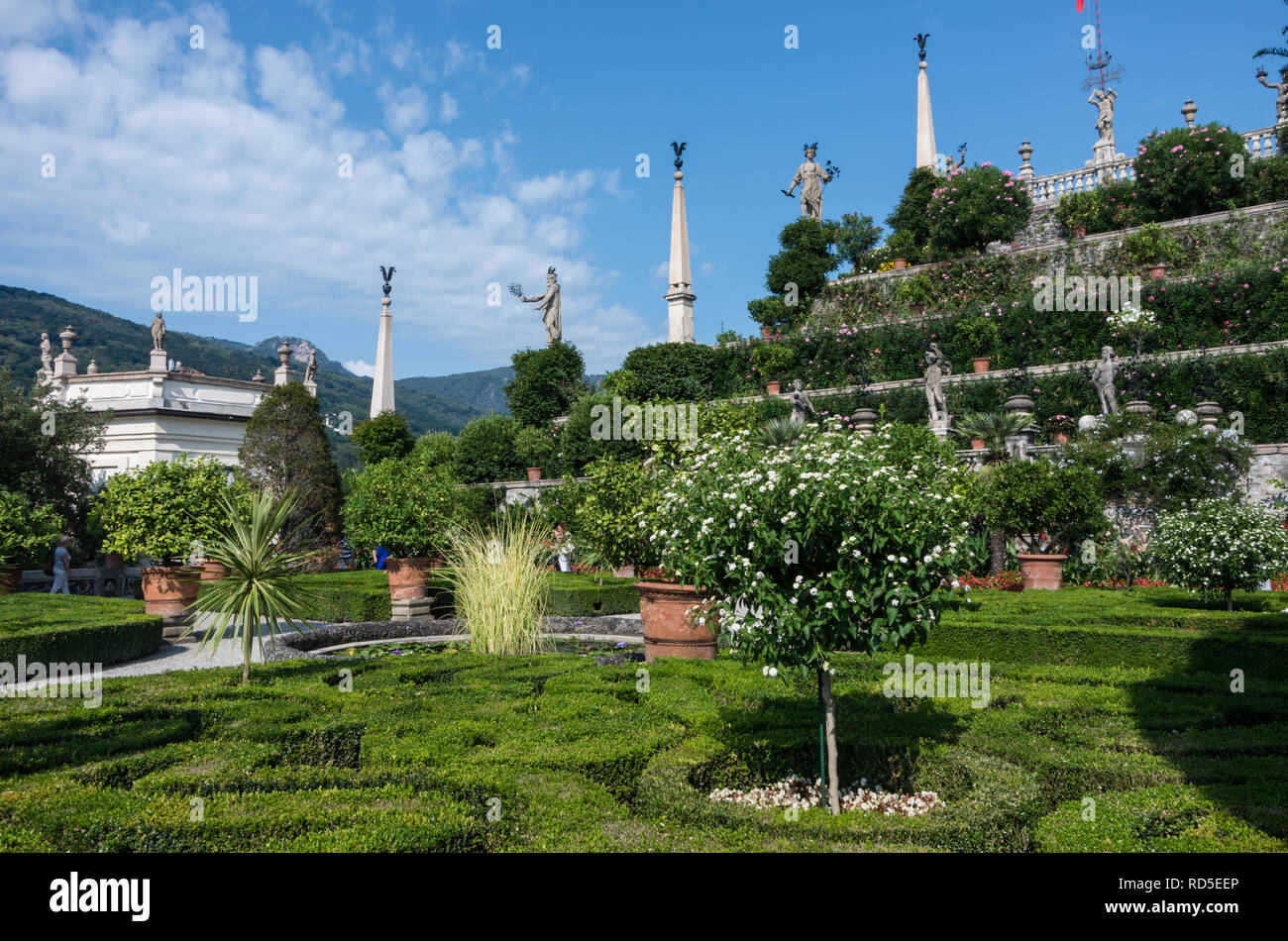 Villa borromeo botanischer garten Stockfotos und bilder Kaufen Alamy