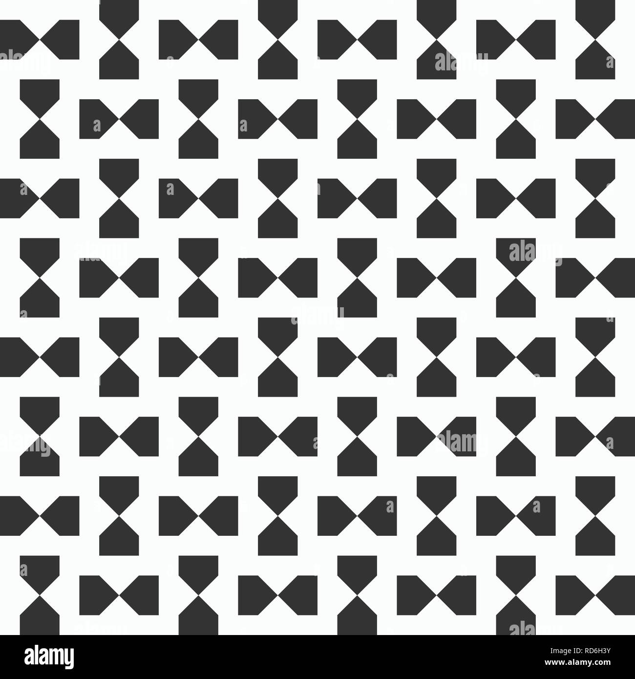 Zusammenfassung nahtlose Muster. Symmetrische geometrische Verzierung. Wiederkehrende geometrische Fliesen. Einfachen vektor Hintergrund. Stock Vektor