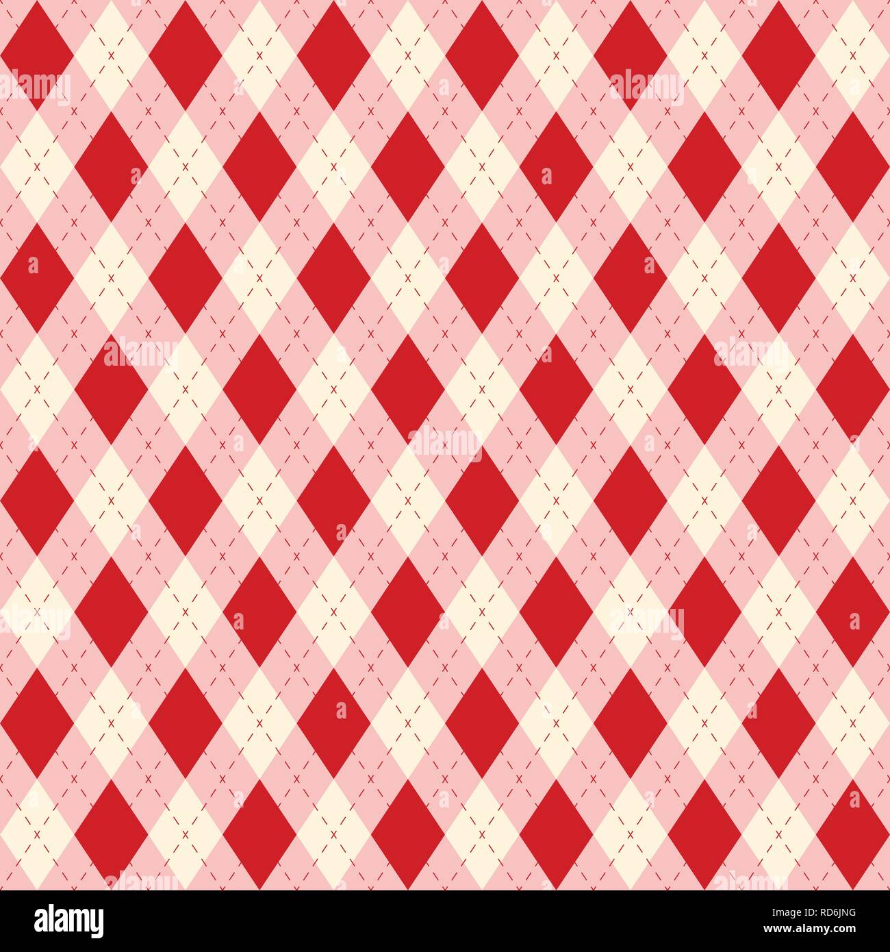 Nahtlose Farbe rauten Muster/Textur für Home Dekoration, Thanksgiving, Servietten, Tischdecken, Picknicks, Kunst, Kunsthandwerk und Schrott Bücher. Nahtlose fab Stock Vektor