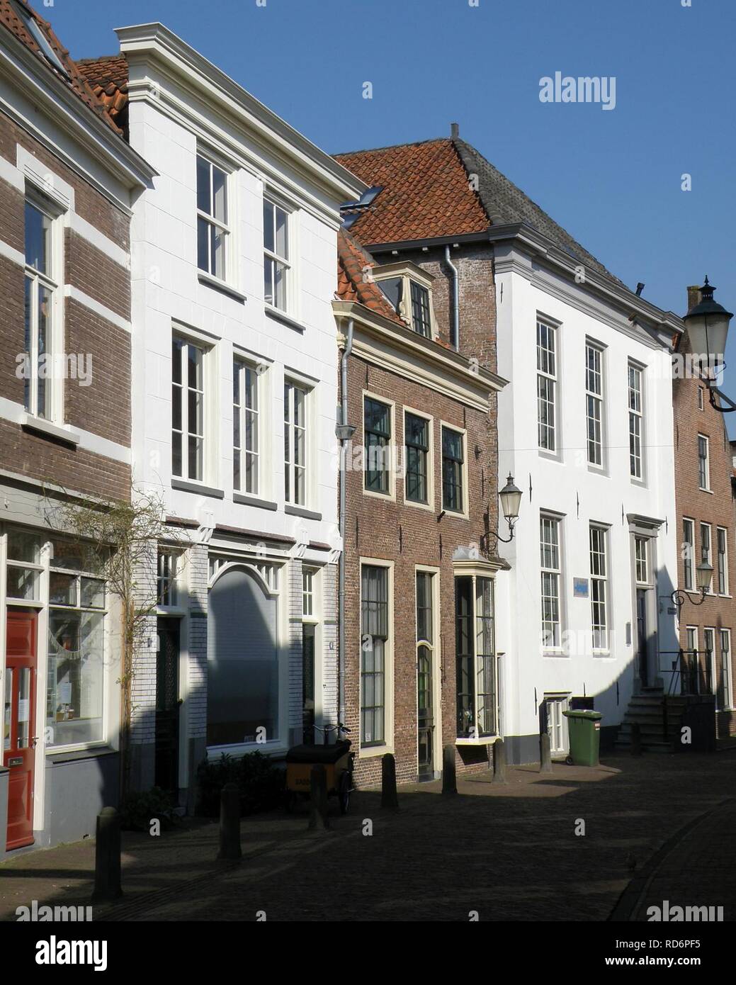 Amersfoort Krommestraat n° 66-68-70. Stockfoto